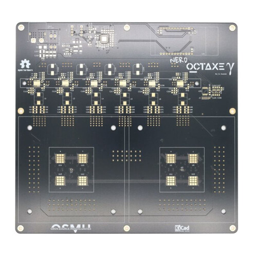 Carte PCB Open Source Plaquée Or pour NerdOCTAxe Rev3.1 12TH/S 1
