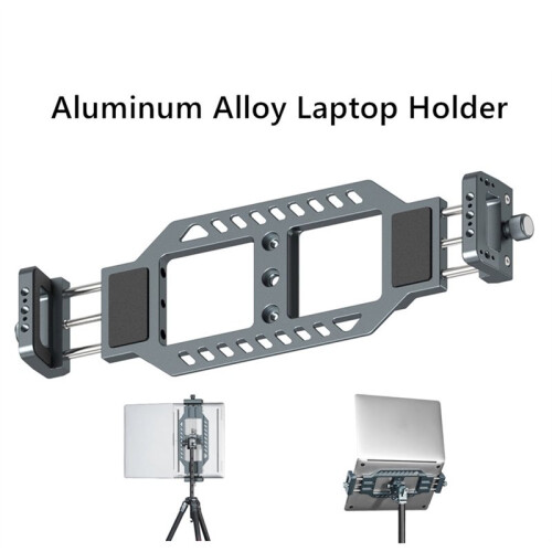 Support Réglable pour Ordinateur Portable, Grand Format, Antidérapant, avec Trépied Intégré 2