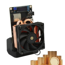 Para Bitaxe Gamma 601 1.9TH/S BTC Solo Miner 30W BM1370 Chip ASIC Minero de Bitcoin y Criptomonedas Potente Ventilador Silencioso Enchufe UE