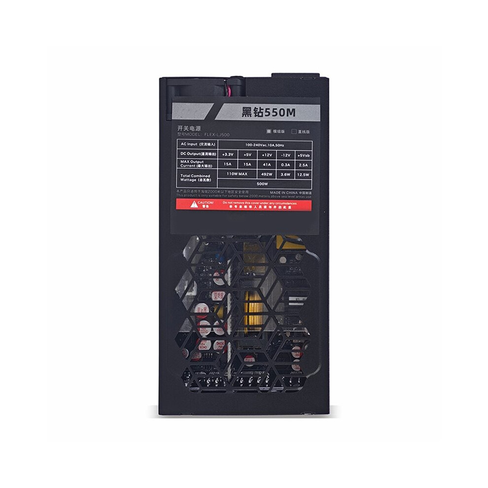 Flex 550W 80Plus Full Modular Power Supply Flex-Atx 1U Psu For Itx Pc Pos Nas Gpu Dock 100-240V 6032910511677