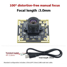 Kamera USB 2.0 High Speed 1080P, 2 MP, 60 Kl./S, IMX662, 0,001 Luksa, HD, Moduł Kamery USB Podłącz i Graj, do Połączeń Wideo na Komputerze