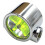 Chromed PC Water Cooling 5 Impeller Water Meter G1/4 Thread for Efficient Cooling 1