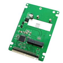 Boîtier Blanc pour Disque Dur IDE 44 Broches 2,5 Pouces MSATA PCI-E SSD Vers IDE 44 Broches pour Ordinateur Portable