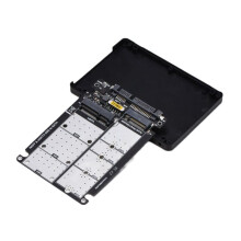 SSD to M.2 NGFF SSD Adapter MSATA to M.2 NGFF to Disk Adapter Board with Case