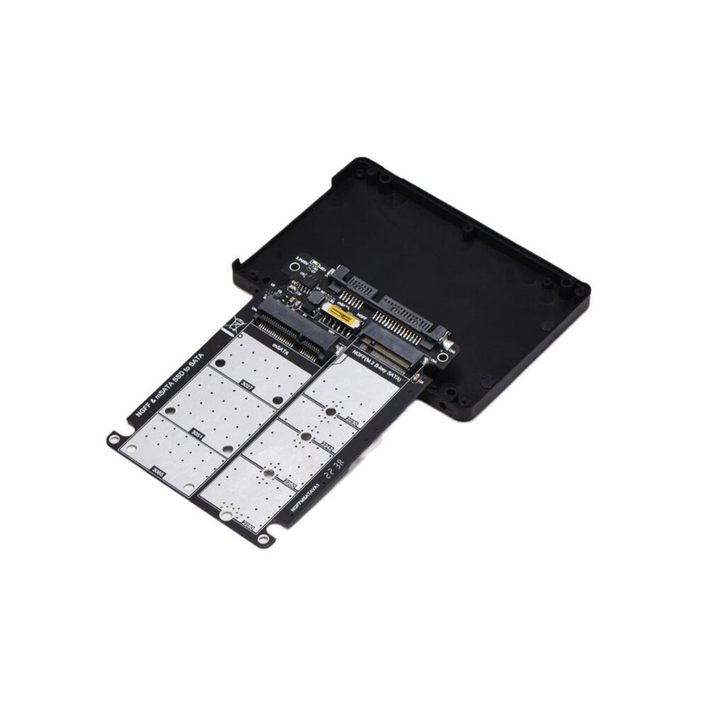 Ssd To M.2 Ngff Ssd Adapter Msata To M.2 Ngff To Disk Adapter Board With Case 4713225312082