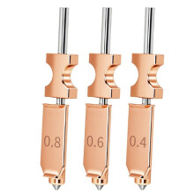 For Flashforge AD5X Nozzle Upgrade Detachable 0.4 0.6 0.8mm for Flashforge AD5X Hotend Extruder Quick Release Nozzle