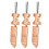 For Flashforge AD5X Nozzle Upgrade Detachable 0.4 0.6 0.8mm for Flashforge AD5X Hotend Extruder Quick Release Nozzle 1