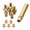 Heat Insert Nut Iron Tip Kit for 3D Printer Brass Thread Embedded Heat Insertion Soldering Iron Tool Set 3