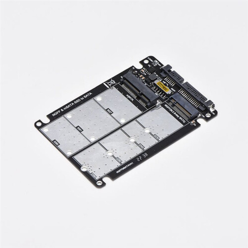 SSD to  M.2 NGFF SSD Adapter MSATA to  M.2 NGFF to  Disk Adapter Board with Case