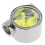 Chromed PC Water Cooling 5 Impeller Water Meter G1/4 Thread for Efficient Cooling 4
