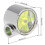 Chromed PC Water Cooling 5 Impeller Water Meter G1/4 Thread for Efficient Cooling 6