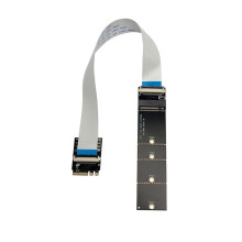 M.2 A-E KEY to M.2 NVME M KEY Adapter Card M.2 NGFF WIFI to KEY-M Expansion Adapter Card Board