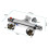 Chrome Thermostatic Bath Shower Mixer Wall Tap 7