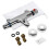 Chrome Thermostatic Bath Shower Mixer Wall Tap 8