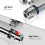 Chrome Thermostatic Bath Shower Mixer Wall Tap 10
