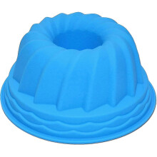 7-Inch Silicone Cake Mold with Matte Surface Reusable Silicone Cake Pan
