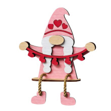 Valentine Day Gnomes Decors Valentine Gnomes Elf Shelf Sitter-C