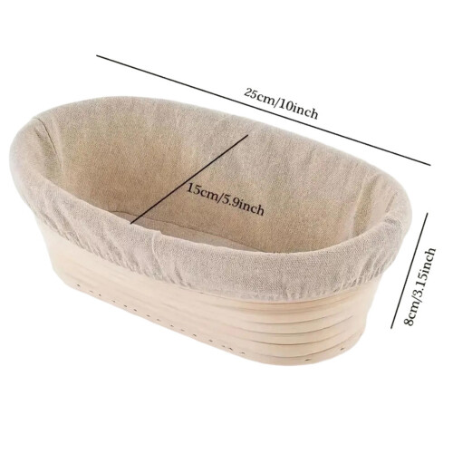 Premium Sourdough Fermentation Holders Set Contains Two Inserts 2