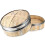 Khaki Bamboo Steamer Multi-Layer Food Steamer Basket for Cooking 1Set 1
