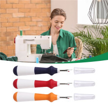 3PZ Seam Ripper Strumento Colorato per Rimuovere il Filo di Grandi Dimensioni Pratico Scarificatore di Punti per Cucire Crafting Rimozione Degli Orli