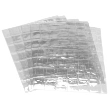10 PCS 42 Pockets Clear Coin Holders Folder Sheets Storage Cash Money Collection Album PVC Albums Collecting