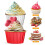 Grease Proof Cupcake Liners Paper Cupcake Muffin Liners for Cake Holding 300Pcs 3