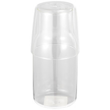 Water Carafe with Tumbler Glass Cold Hot Water Bottle Cup Sets Bedside Water Pitcher High Temperature Resistance Bottle