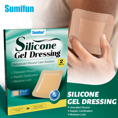 Silicone Gel Foam Dressing Wound Dressing Patch 1