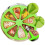 Silicone Triangle 8 Cavity Mold 3Pcs for Baking Use Green Color 4