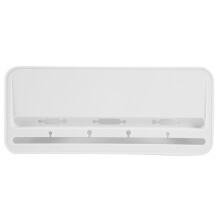 Cable Management Box, ABS Cable Organizer Cord Hider Box, Computer Power Lines, Route Cables, Under Desk Power Strip