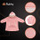 Sudadera XXL rosa tipo manta con capucha y bolsillo 5