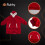 Sweat-shirt rouge oversize à capuche et poches 6