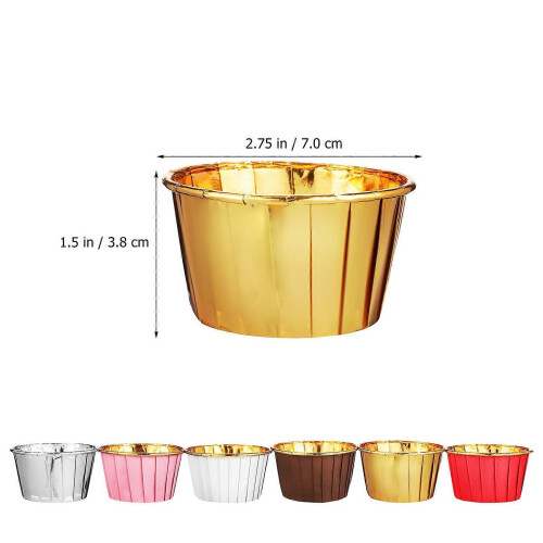 Grease-Proof Cupcake Liners Paper Baking Cups for Cake Holding 300Pcs Assorted Colors 1