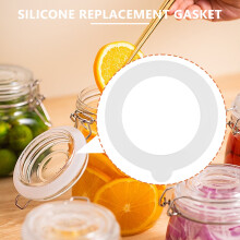 20 Pcs Silicone Replacement Gasket Seals,Airtight Silicone Gasket Sealing Rings,Fits Regular Mouth Canning Jars