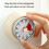 No Battery Mechanical Timer Visual Reminder for Kitchen Use-Red 3