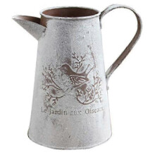 Iron Watering Can for Garden Flower Decoration