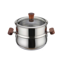 (S) Practical Steamers Cooking Pots High Quality Stainless Steel Steamers Pots Set Perfect For Health Homes Cooks