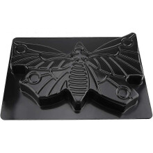 Butterfly Paving Mold Plastic Concrete Molds 17.32 x 12.20 x 1.77 In