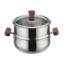 (L) Practical Steamers Cooking Pots High Quality Stainless Steel Steamers Pots Set Perfect For Health Homes Cooks