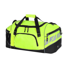 (One Size, Hi Vis Yellow/Black) Shugon Daytona Universal Holdall Duffle Bag (50 Litres)