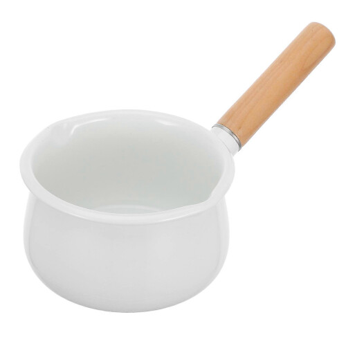 Round Milk Pot Suitable for Families with Stewing Soup Function And Practical Design 1Pack
