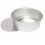 10 Inch Round Removable Bottom Anodized Aluminum Chocolate Cake Pan Tin Baking Mold Mould (Silver) 1