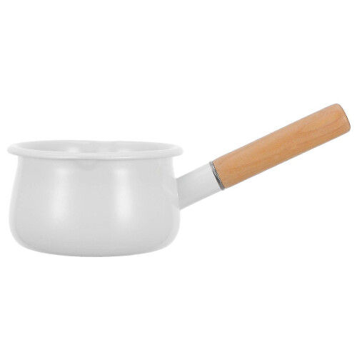 Round Milk Pot Suitable for Families with Stewing Soup Function And Practical Design 1Pack 1