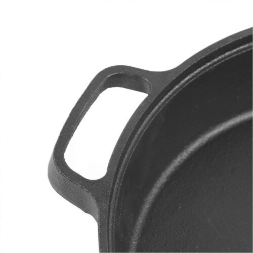 Cast Iron Pot, Dual Loop Handle, Flat Bottom 2
