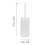 40pcs Pushable Cake Holders Diy Push Cake Mold Cylinder Shaped Cake Pusher Push Pops Plastic Containers with Lids 2