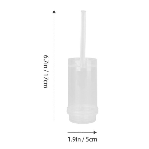 40pcs Pushable Cake Holders Diy Push Cake Mold Cylinder Shaped Cake Pusher Push Pops Plastic Containers with Lids 1