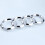 273mm Audi Chrome Badge Front Hood Grille Emblem 1