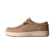 Mocassin Cuir Natural World Deya Wallabi NL - Beige Nahka