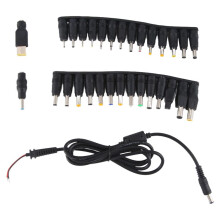 31 Stuks Laptop -Voedingsadapterconnectorstekker AC -Aansluiting Opladerconnectoren Laptop-Voedingsadapter Conversiekop