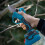 Living And Home Cordless Telescopic Pole with Brushless Chainsaw and Brushless Pruner Shear 2